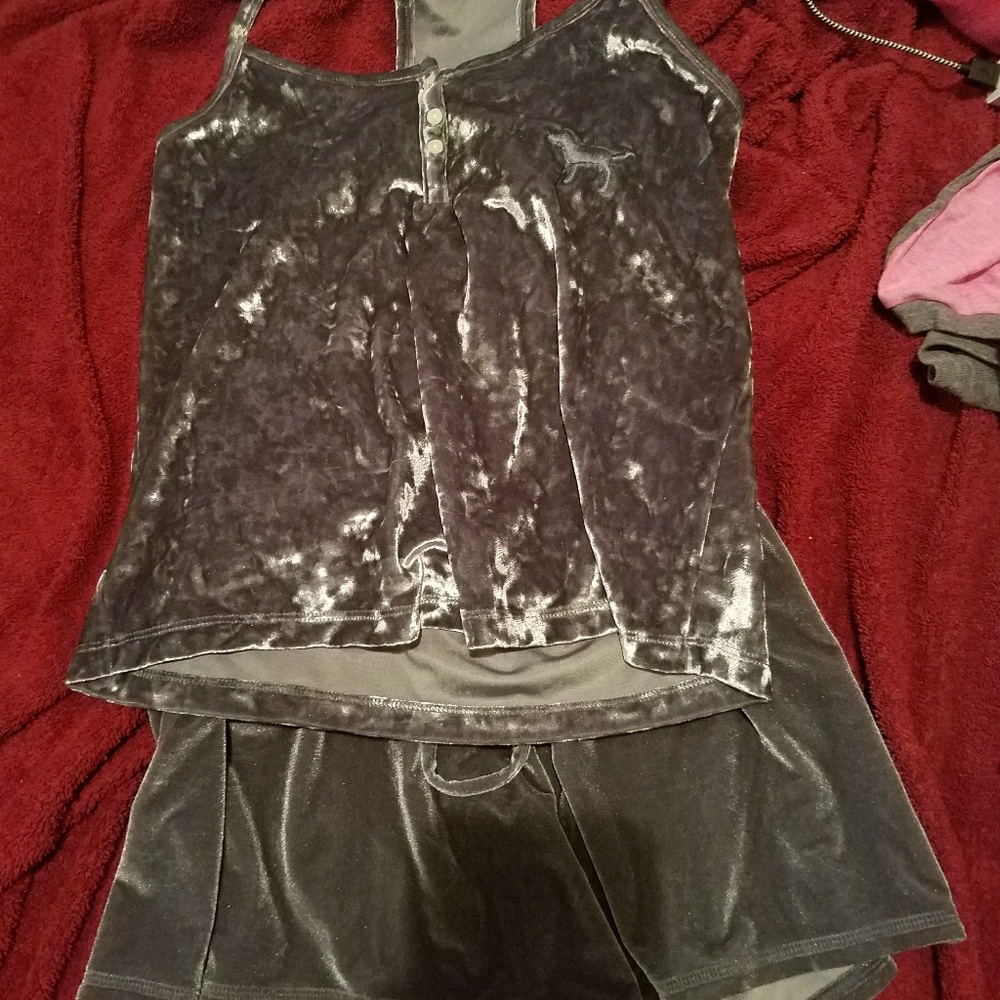 Victoria's Secret pink pajamas